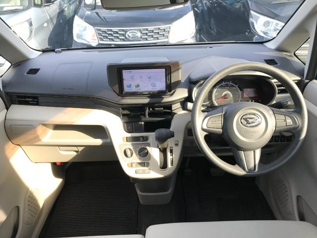 ムーヴ Ｌ　ＳＡ　ＴＶ　クリアランスソナー　衝突被害軽減システム　キーレスエントリー　アイドリングストップ　電動格納ミラー　ベンチシート　ＣＶＴ　盗難防止システム　ＡＢＳ　ＥＳＣ　ＣＤ　ＵＳＢ　衝突安全ボディ　エアコン（8枚目）