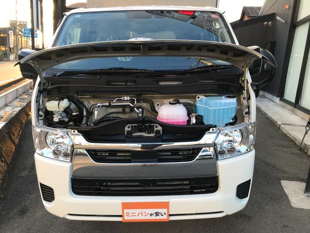 ハイエースバン ロングＤＸ　ＧＬパッケージ　ＥＴＣ　クリアランスソナー　レーンアシスト　衝突被害軽減システム　両側スライドドア　オートマチックハイビーム　オートライト　キーレスエントリー　電動格納ミラー　ＡＴ　１００Ｖ電源（30枚目）