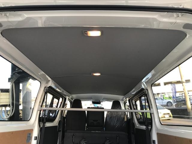 ハイエースバン ロングＤＸ　ＧＬパッケージ　ＥＴＣ　クリアランスソナー　レーンアシスト　衝突被害軽減システム　両側スライドドア　オートマチックハイビーム　オートライト　キーレスエントリー　電動格納ミラー　ＡＴ　１００Ｖ電源（48枚目）