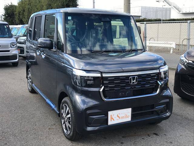 Ｎ－ＢＯＸカスタム ベースグレード　両側スライド・片側電動　クリアランスソナー　オートクルーズコントロール　レーンアシスト　衝突被害軽減システム　オートライト　ＬＥＤヘッドランプ　スマートキー　アイドリングストップ　電動格納ミラー（19枚目）