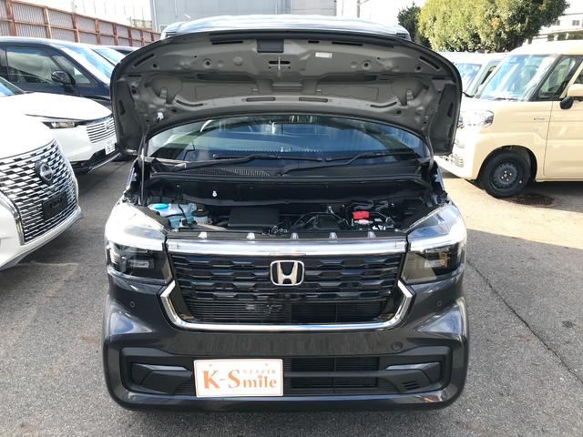 Ｎ－ＢＯＸカスタム ベースグレード　両側スライド・片側電動　クリアランスソナー　オートクルーズコントロール　レーンアシスト　衝突被害軽減システム　オートライト　ＬＥＤヘッドランプ　スマートキー　アイドリングストップ　電動格納ミラー（42枚目）