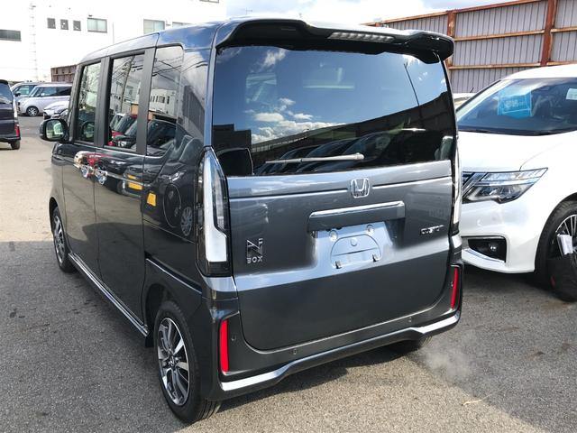 Ｎ－ＢＯＸカスタム ベースグレード　両側スライド・片側電動　クリアランスソナー　オートクルーズコントロール　レーンアシスト　衝突被害軽減システム　オートライト　ＬＥＤヘッドランプ　スマートキー　アイドリングストップ　電動格納ミラー（44枚目）