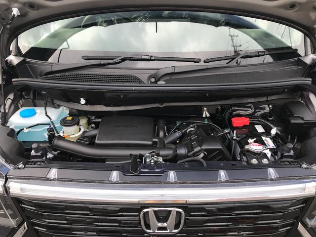 Ｎ－ＢＯＸカスタム ベースグレード　両側スライド・片側電動　クリアランスソナー　オートクルーズコントロール　レーンアシスト　衝突被害軽減システム　ＬＥＤヘッドランプ　スマートキー　アイドリングストップ　電動格納ミラー　シートヒーター（24枚目）