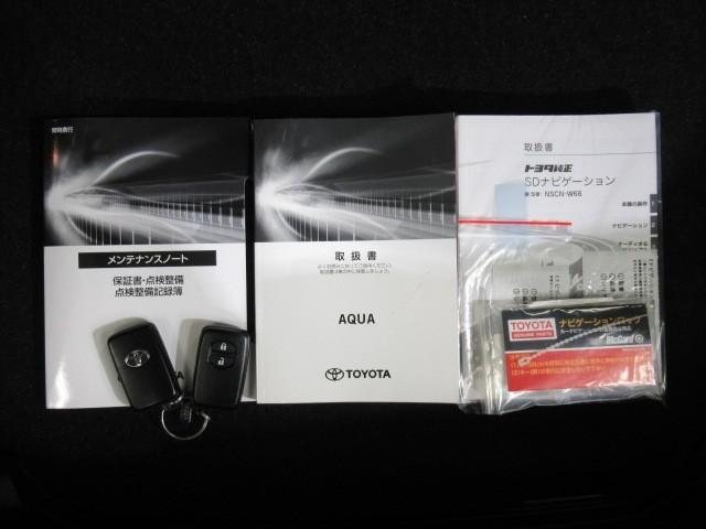 アクア Ｓスタイルブラック　バックモニタ－　ナビＴＶ　イモビライザー　ＬＥＤライト　スマートキープッシュスタート　ＥＴＣ付き　Ｗエアバッグ　キーフリ　メモリーナビゲーション　横滑り防止装置付き　１セグ　フルオートエアコン　ＡＢＳ（31枚目）