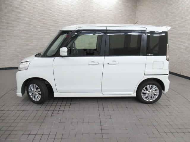 スペーシアカスタム GS 左パワースライド ナビテレビ Sエネチャージ アルミホイール フルセグTV パワステ バックモニター DVD再生 ABS エアコン スマートキー 横滑り防止装置 Wエアバック キーフリー メモリーナビ(4枚目)