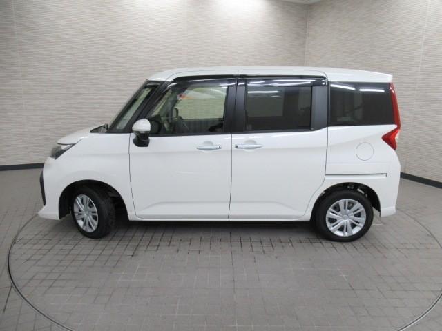 ルーミー G 追突軽減ブレーキ パワステ Aストップ LEDライト Rカメラ 1セグTV 横滑り防止システム エアバック セキュリティーアラーム パワーウィンドウ 運転席助手席エアバック ナビ&TV ETC ABS(5枚目)