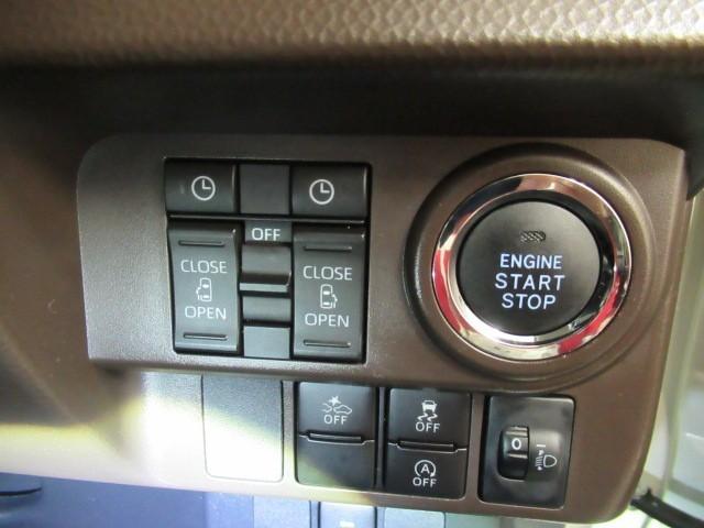 ルーミー G 追突軽減ブレーキ パワステ Aストップ LEDライト Rカメラ 1セグTV 横滑り防止システム エアバック セキュリティーアラーム パワーウィンドウ 運転席助手席エアバック ナビ&TV ETC ABS(12枚目)