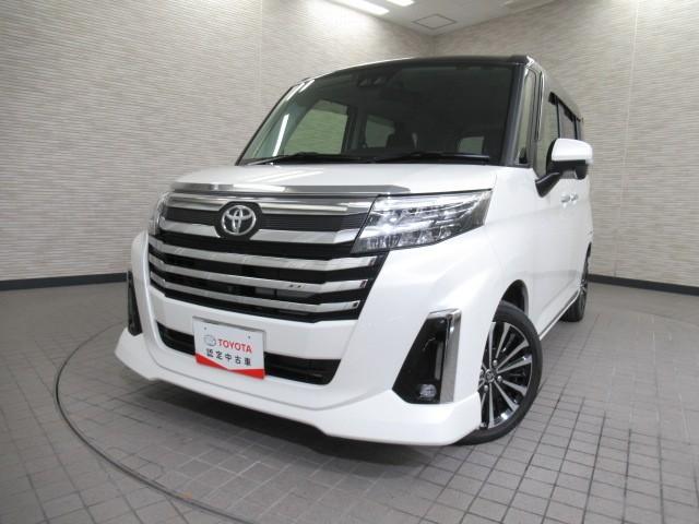 ルーミー カスタムG-T 助手席エアバック 両側オートスライドドア スマートキープッシュスタート LEDライト 1オーナー 横滑り防止機能 クルコン ETC付 アルミホイール キーレス DVD ナビ&TV セキュリティ ABS(4枚目)