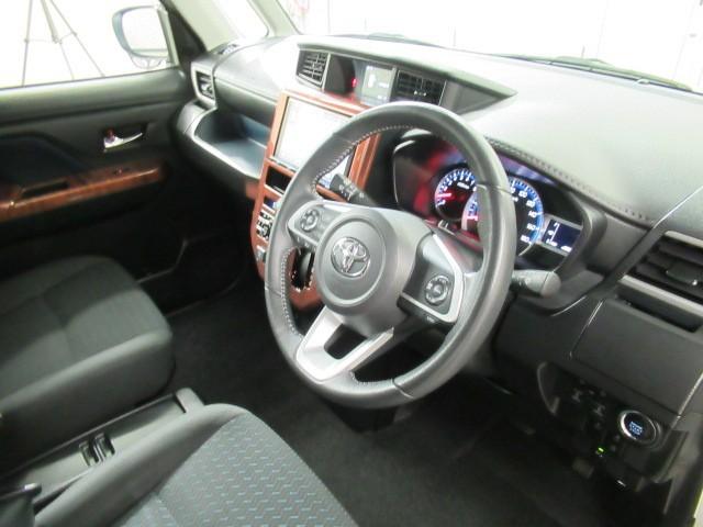 ルーミー カスタムG-T 助手席エアバック 両側オートスライドドア スマートキープッシュスタート LEDライト 1オーナー 横滑り防止機能 クルコン ETC付 アルミホイール キーレス DVD ナビ&TV セキュリティ ABS(8枚目)