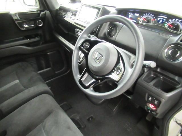 N-BOXカスタム L 両席電動スライドドア 1オーナー アルミ サイドエアバッグ ナビTV キーフリーシステム LEDライト リアカメ クルーズコントロール AC DVD視聴可能 スマキー 横滑り防止 フルセグTV ABS(8枚目)