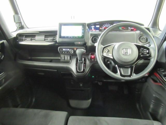 N-BOXカスタム L 両席電動スライドドア 1オーナー アルミ サイドエアバッグ ナビTV キーフリーシステム LEDライト リアカメ クルーズコントロール AC DVD視聴可能 スマキー 横滑り防止 フルセグTV ABS(25枚目)