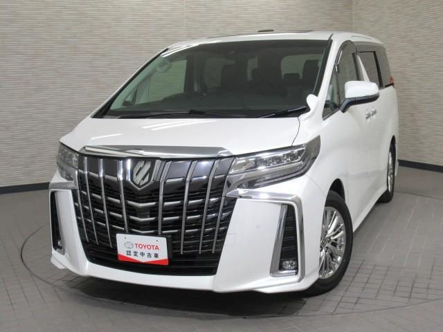 アルファード ２．５Ｓ　Ｃパッケージ　両電動ドア　Ｂモニタ　１オーナー　ＤＶＤ再生可能　ナビ　パノラマルーフ　リアオートエアコン　横滑り防止　クルコン　ＡＣ１００Ｖ電源　セキュリティ　ＥＴＣ車載器　ＬＥＤヘッドライト　スマートキー　ＡＢＳ（4枚目）