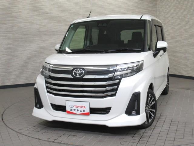 ルーミー カスタムＧ－Ｔ　助手席エアバック　両側オートスライドドア　スマートキープッシュスタート　ＬＥＤライト　１オーナー　横滑り防止機能　クルコン　ワンセグテレビ　ＥＴＣ付　アルミホイール　キーレス　ナビ＆ＴＶ　セキュリティ（4枚目）