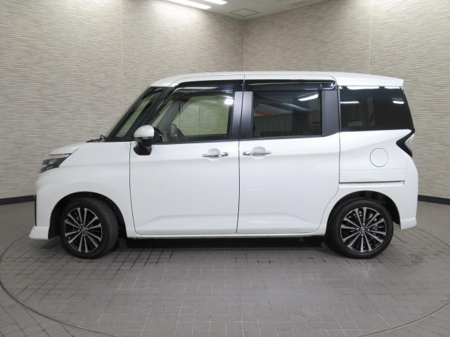 ルーミー カスタムＧ－Ｔ　助手席エアバック　両側オートスライドドア　スマートキープッシュスタート　ＬＥＤライト　１オーナー　横滑り防止機能　クルコン　ワンセグテレビ　ＥＴＣ付　アルミホイール　キーレス　ナビ＆ＴＶ　セキュリティ（5枚目）