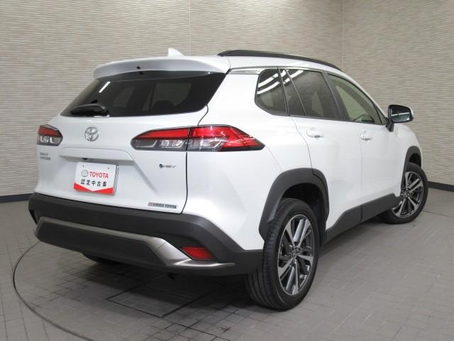 カローラクロス ハイブリッド Z PCS フルセグテレビ LEDヘッドライト Bカメラ ナビ・TV インテリジェントキー パワーシート キーフリー ドライブレコーダー アルミホイール ETC 盗難防止 オートエアコン ワンオーナー(6枚目)