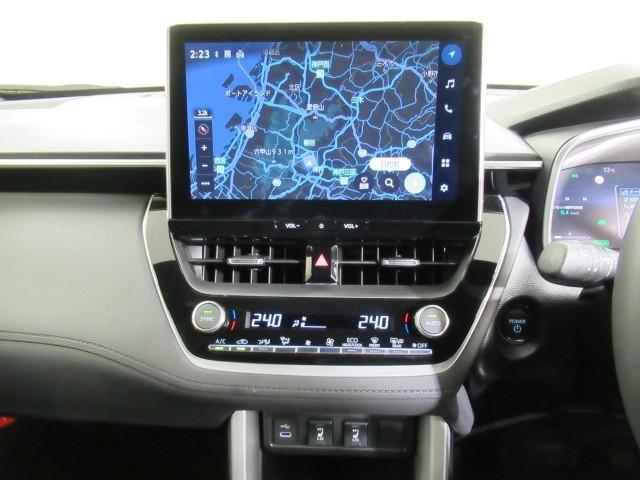 カローラクロス ハイブリッド Z PCS フルセグテレビ LEDヘッドライト Bカメラ ナビ・TV インテリジェントキー パワーシート キーフリー ドライブレコーダー アルミホイール ETC 盗難防止 オートエアコン ワンオーナー(18枚目)