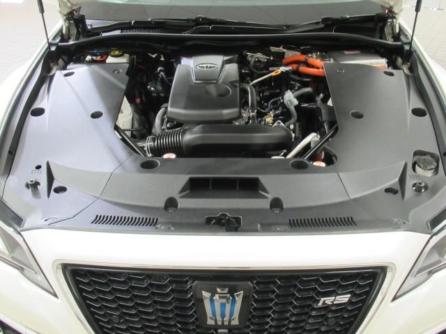 クラウンハイブリッド ＲＳアドバンス　地デジ　衝突被害軽減装置　黒革シート　ＬＥＤヘットライト　後カメラ　クルコン　ＡＣ　Ｐシート　エアバッグ　ナビＴＶ　セキュリティーアラーム　１００Ｖ充電　キーフリー　スマートキ　パワーウィンドウ（36枚目）