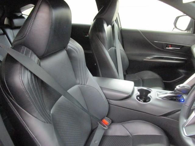 ハリアー Ｚ　レザーパッケージ　スマキ　追突防止　フルセグテレビ　バックモニター　本革シート　アルミ　横滑り防止機能　Ｐシート　オートクルーズコントロール　ＬＥＤヘッドライト　盗難防止システム　エアコン　エアバッグ　キーレス　ＥＴＣ（9枚目）