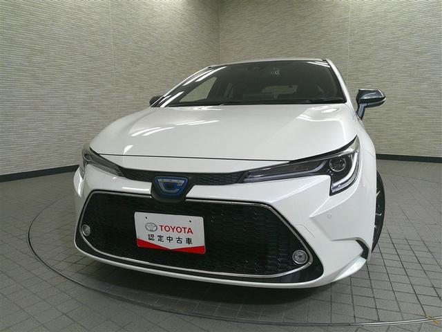 カローラツーリング ハイブリッド ダブルバイビー 追突軽減ブレーキ バックモニタ 横滑防止 スマキー LEDライト デュアルエアバッグ エアコン オートクルーズ サイドエアバッグ ETC付 ナビ PS キーフリー ABS エアバック メモリ-ナビ(8枚目)