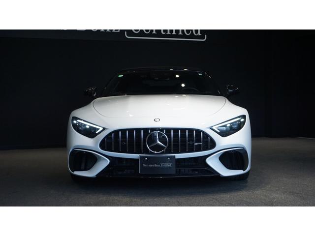 ＳＬ ＳＬ６３　４マチック＋　ＡＭＧカーボンエクステリアパッケージ　ＡＭＧパフォーマンスシート　ＡＭＧカーボンファイバーインテリアトリム　２１インチ鍛造ＡＭＧアルミホイール　イエローシートベルト　ダークアクセントライト（2枚目）