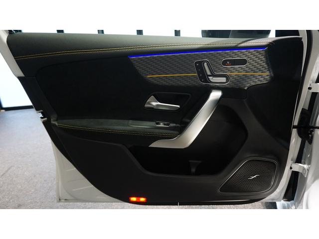 Ａクラス Ａ４５　Ｓ　４マチック＋　ファイナルエディション　「ポーラーホワイト（ソリッド）／１００台限定」　ＡＭＧナイトパッケージ　ＡＭＧエクステリアナイトパッケージＩＩ　１９インチＡＭＧアルミホイール（鍛造）　ＡＭＧブラックブレーキキャリパー　専用デカール（34枚目）