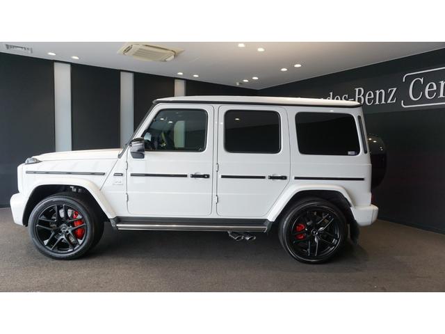 Gクラス G63 ローンチエディション AMGカーボンファイバーインテリアトリム AMGナイトパッケージ Burmesterサラウンド ガラススライディングルーフ シートベンチレータ マットブラック21インチAMG5ツインスポークホイール(6枚目)