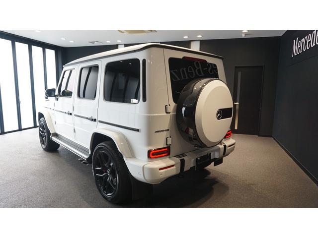 Gクラス G63 ローンチエディション AMGカーボンファイバーインテリアトリム AMGナイトパッケージ Burmesterサラウンド ガラススライディングルーフ シートベンチレータ マットブラック21インチAMG5ツインスポークホイール(7枚目)
