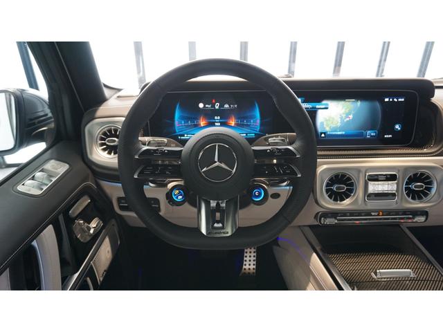 Gクラス G63 ローンチエディション AMGカーボンファイバーインテリアトリム AMGナイトパッケージ Burmesterサラウンド ガラススライディングルーフ シートベンチレータ マットブラック21インチAMG5ツインスポークホイール(16枚目)