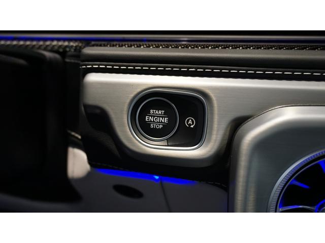 Gクラス G63 ローンチエディション AMGカーボンファイバーインテリアトリム AMGナイトパッケージ Burmesterサラウンド ガラススライディングルーフ シートベンチレータ マットブラック21インチAMG5ツインスポークホイール(61枚目)