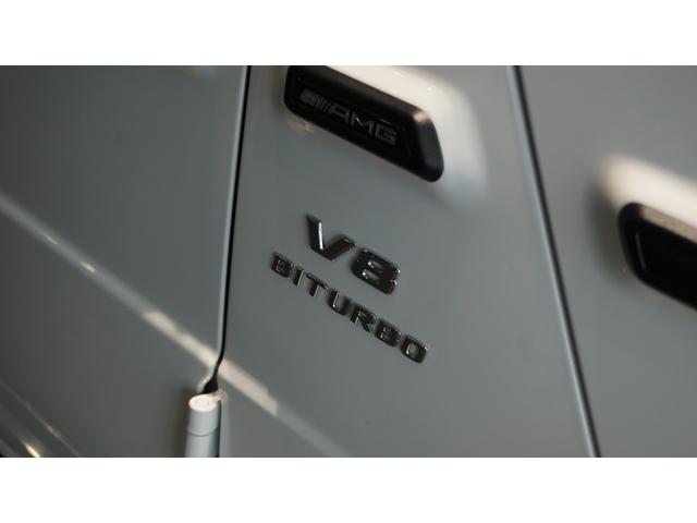 Gクラス G63 ローンチエディション AMGカーボンファイバーインテリアトリム AMGナイトパッケージ Burmesterサラウンド ガラススライディングルーフ シートベンチレータ マットブラック21インチAMG5ツインスポークホイール(64枚目)