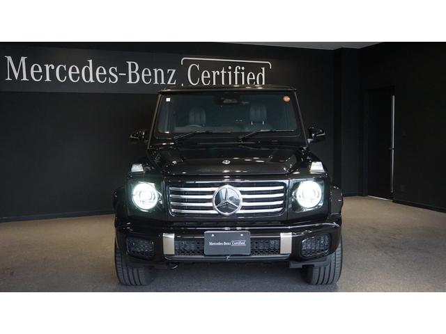 Ｇクラス Ｇ４５０ｄ　ＡＭＧラインパッケージ　ＭＡＮＵＦＡＫＴＵＲプログラム・プラス　ＭＡＮＵＦＡＫＴＵＲロゴパッケージ　ＭＡＮＵＦＡＫＴＵＲボディ同色スペアタイヤリング　ツートーンステアリング　シートベンチレーター　ガラススライディングルーフ（5枚目）