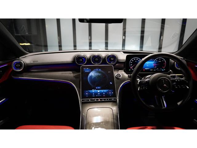 Cクラス C220dアバンギャルド AMGラインパッケージ ベーシックパッケージ レザーエクスクルーシブパッケージ シートベンチレーター シートヒーター ヘッドアップディスプレイ MBUX ARナビゲーション スポーツサスペンション デジタルライト(13枚目)