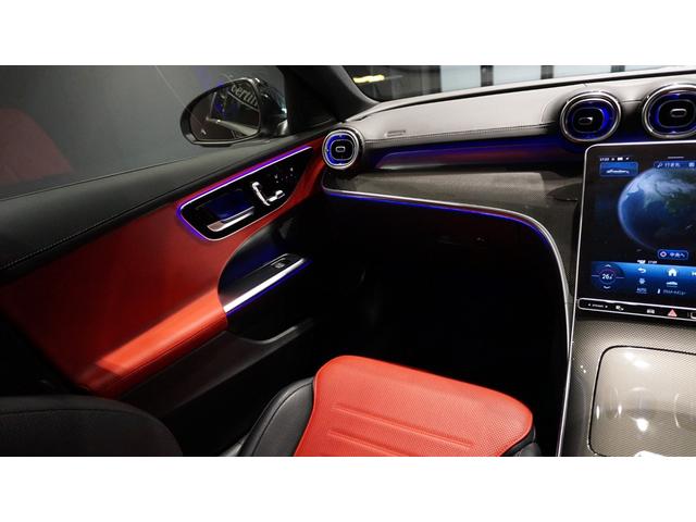 Cクラス C220dアバンギャルド AMGラインパッケージ ベーシックパッケージ レザーエクスクルーシブパッケージ シートベンチレーター シートヒーター ヘッドアップディスプレイ MBUX ARナビゲーション スポーツサスペンション デジタルライト(15枚目)