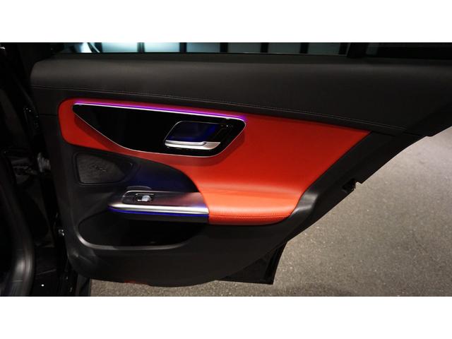 Cクラス C220dアバンギャルド AMGラインパッケージ ベーシックパッケージ レザーエクスクルーシブパッケージ シートベンチレーター シートヒーター ヘッドアップディスプレイ MBUX ARナビゲーション スポーツサスペンション デジタルライト(34枚目)