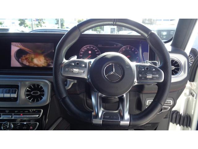 Ｇクラス Ｇ６３　ボディ同色スペアタイヤリング、ＡＭＧカーボンファイバーインテリアトリム、ｍａｎｕｆａｋｔｕｒプログラムプラス（16枚目）