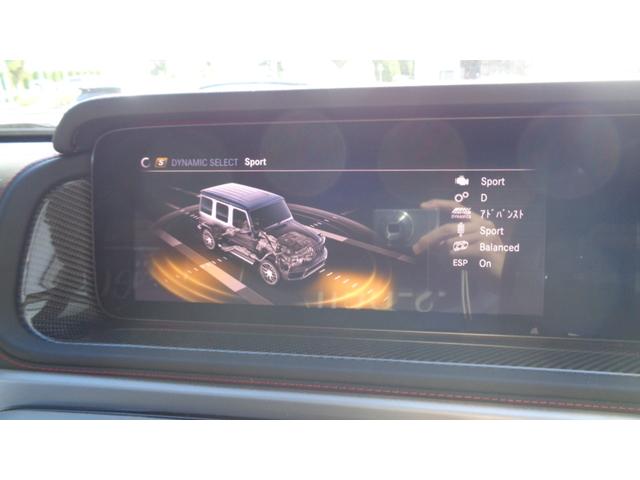 Ｇクラス Ｇ６３　ボディ同色スペアタイヤリング、ＡＭＧカーボンファイバーインテリアトリム、ｍａｎｕｆａｋｔｕｒプログラムプラス（34枚目）