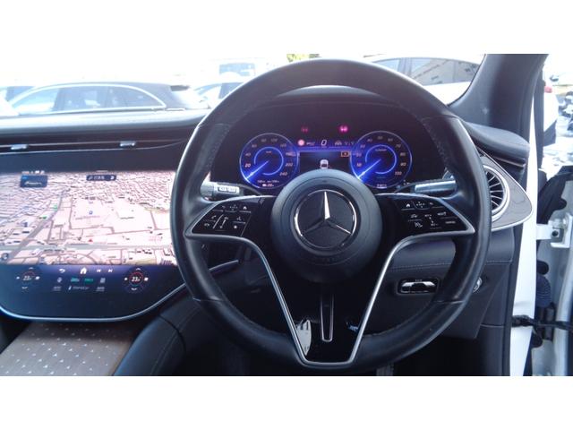 EQS SUV EQS450 4マチック SUV AMGライン、デジタルインテリアpkg、ショーファーpkg、ブラウンマグノリアウッド、タイヤ4本新品交換(16枚目)