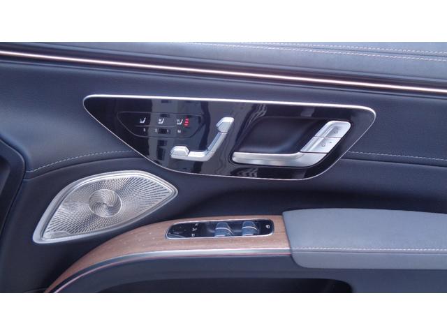 EQS SUV EQS450 4マチック SUV AMGライン、デジタルインテリアpkg、ショーファーpkg、ブラウンマグノリアウッド、タイヤ4本新品交換(23枚目)