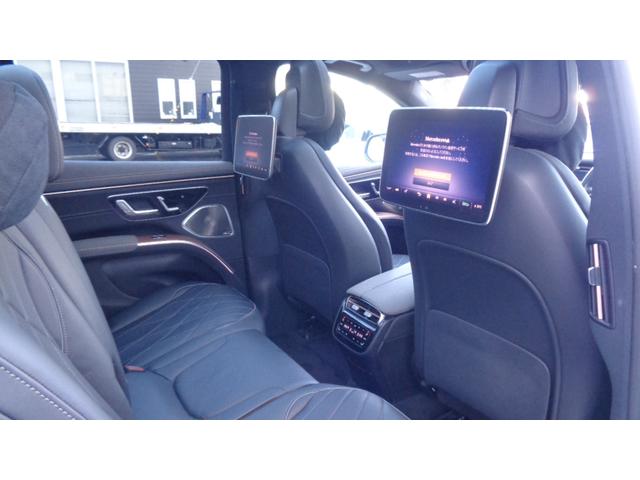 EQS SUV EQS450 4マチック SUV AMGライン、デジタルインテリアpkg、ショーファーpkg、ブラウンマグノリアウッド、タイヤ4本新品交換(35枚目)