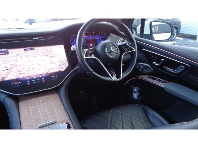 EQS SUV EQS450 4マチック SUV AMGライン、デジタルインテリアpkg、ショーファーpkg、ブラウンマグノリアウッド、タイヤ4本新品交換(39枚目)