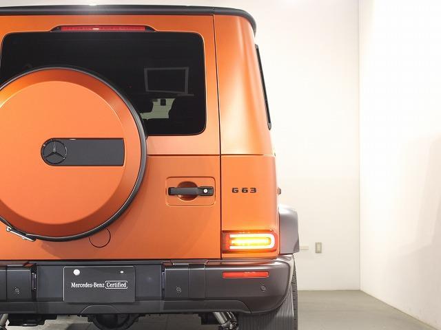 Ｇ６３　マグノヒーローエディション　マグノコッパーオレンジ／１００台限定車／本革シート／シートベンチレーター／シートヒーター／メモリー付きパワーシート／ナビゲーション／バックカメラ／全周囲カメラ／ＡＣＣ／ＥＴＣ／ワンオーナー／認定中古車(10枚目)