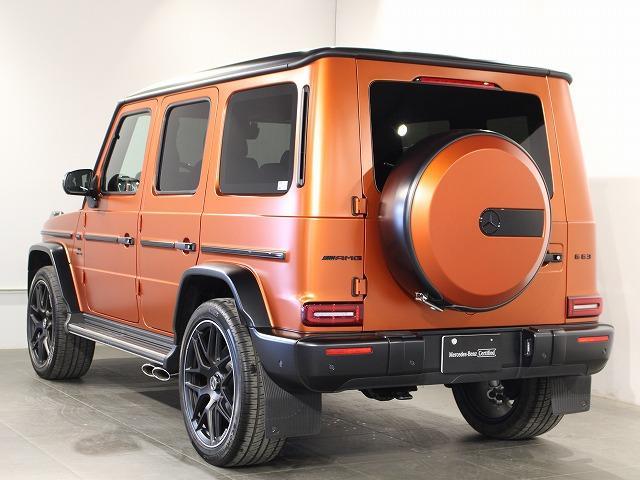 Ｇ６３　マグノヒーローエディション　マグノコッパーオレンジ／１００台限定車／本革シート／シートベンチレーター／シートヒーター／メモリー付きパワーシート／ナビゲーション／バックカメラ／全周囲カメラ／ＡＣＣ／ＥＴＣ／ワンオーナー／認定中古車(18枚目)