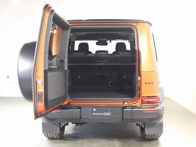 Ｇ６３　マグノヒーローエディション　マグノコッパーオレンジ／１００台限定車／本革シート／シートベンチレーター／シートヒーター／メモリー付きパワーシート／ナビゲーション／バックカメラ／全周囲カメラ／ＡＣＣ／ＥＴＣ／ワンオーナー／認定中古車(75枚目)