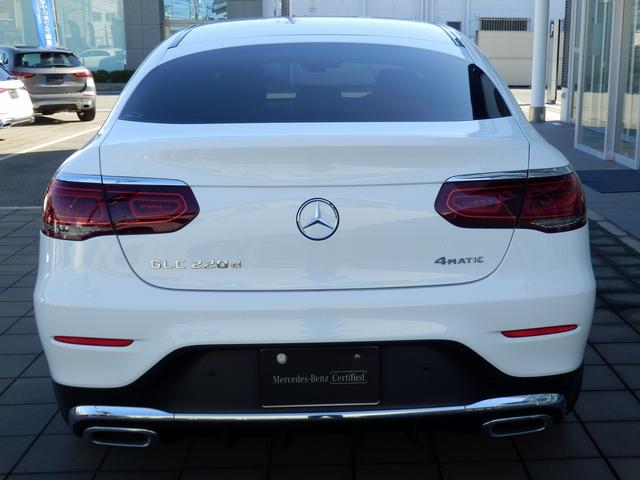GLC GLC220d 4マチック クーペ AMGライン レザーエクスクルーシブパッケージ・本革シート・ガラススライディングルーフ・MBUXナビゲーション・360°カメラ・ヘッドアップディスプレイ・前席メモリー付パワーシート・前席後席シートヒーター(5枚目)