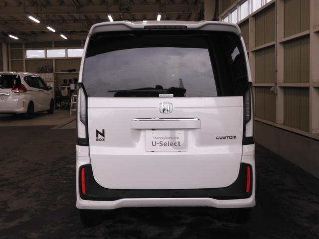 N-BOXカスタム ターボコーディネートスタイル 8インチナビ バックカメラ ドラレコ ETC アダプティブクルーズコントロール 両側電動スライドドア シートヒーター Bluetooth LEDヘッドライト 衝突被害軽減ブレーキ パドルシフト 禁煙車(14枚目)