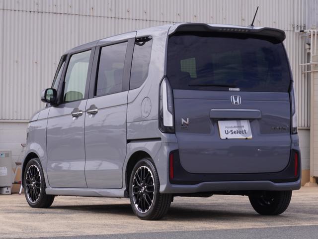 N-BOXカスタム ターボコーディネートスタイル 8インチインターナビ バックカメラ ドラレコ ETC アダプティブクルーズコントロール 両側電動スライドドア シートヒーター Bluetooth LEDヘッドライト 衝突被害軽減ブレーキ 禁煙車(26枚目)