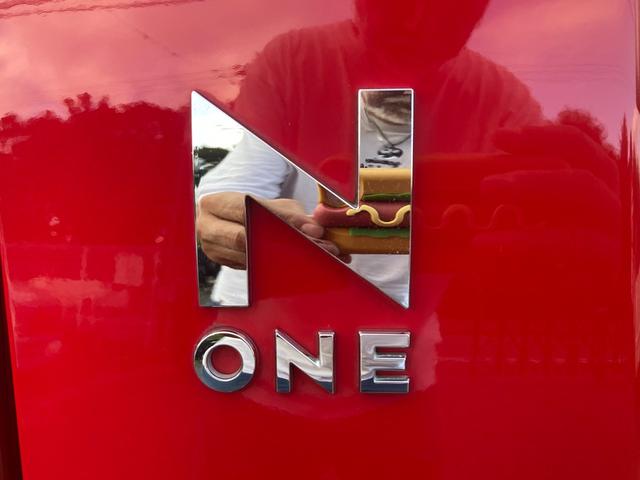 Ｎ－ＯＮＥ Ｇ・Ａパッケージ　禁煙車　スマートキー（スペアキー付き）室内フロントサイドダディー同色カラーパネル　純正デジタルＴＶナビ　バックカメラ　プッシュスタート　ウィンカーミラー　ＨＩＤヘッドライト（15枚目）
