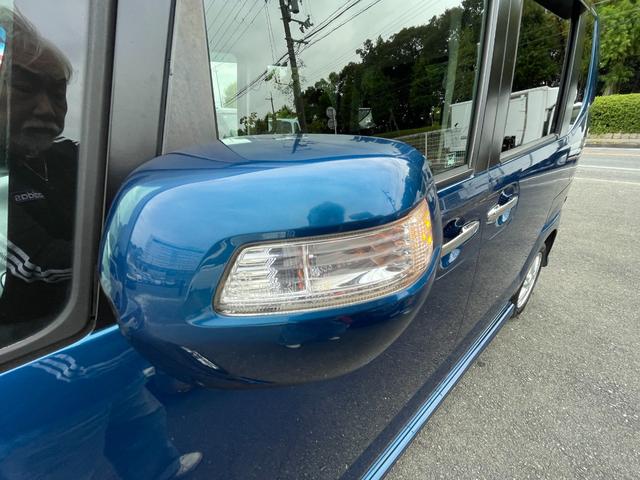 N-BOXカスタム G・Lパッケージ 禁煙車 スマートキー(スペアキー付き) 助手席側後部オートスライドドア 格納式リモコンウィンカーミラー 辞すチャージャーヘッドライト フォグランプ 純正アルミホイール(165/55R14)ETC(46枚目)