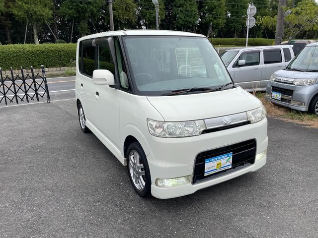 タント カスタムRS 禁煙車 ドライブレコーダー MOMOステアリング インタークーラーターボ 走行距離7.9万km 純正アルミホイール(165/55R15)純正フォグライト キーレスエントリーキー HIDヘッドライト(9枚目)