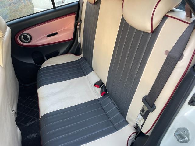 ミラジーノ Ｌ　禁煙車　社外品マフラー　コンビシート　キーレスエントリーキー　純正アルミホイール（１５５／６５Ｒ１４）電動式格納リモコンミラー（47枚目）